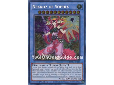 Nekroz of Sophia (Secret Rare)