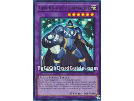 Gem-Knight Aquamarine (Ultra Rare)