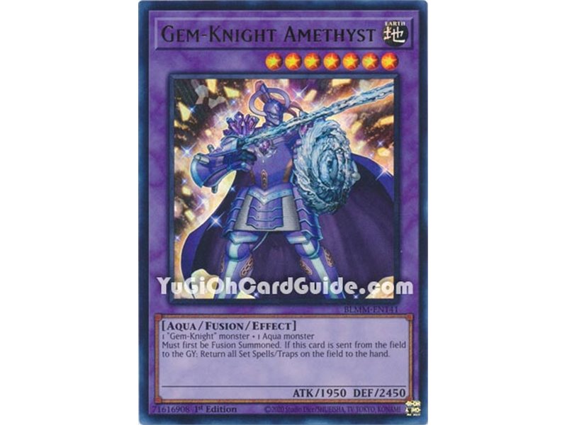 Gem-Knight Amethyst (Ultra Rare)