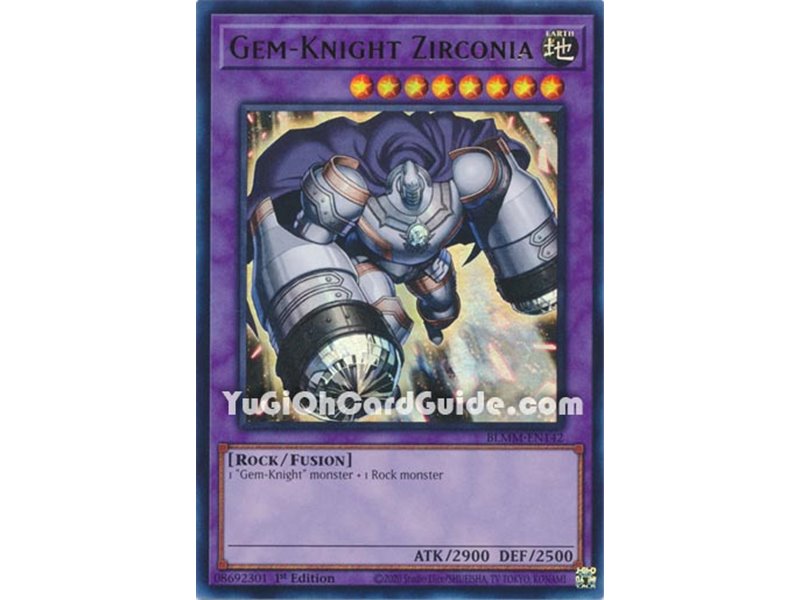 Gem-Knight Zirconia (Ultra Rare)