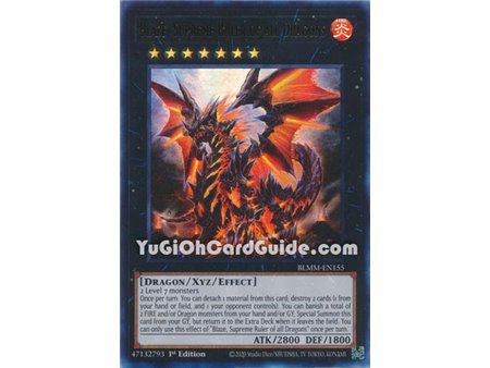 Blaze, Supreme Ruler of all Dragons (Ultra Rare)