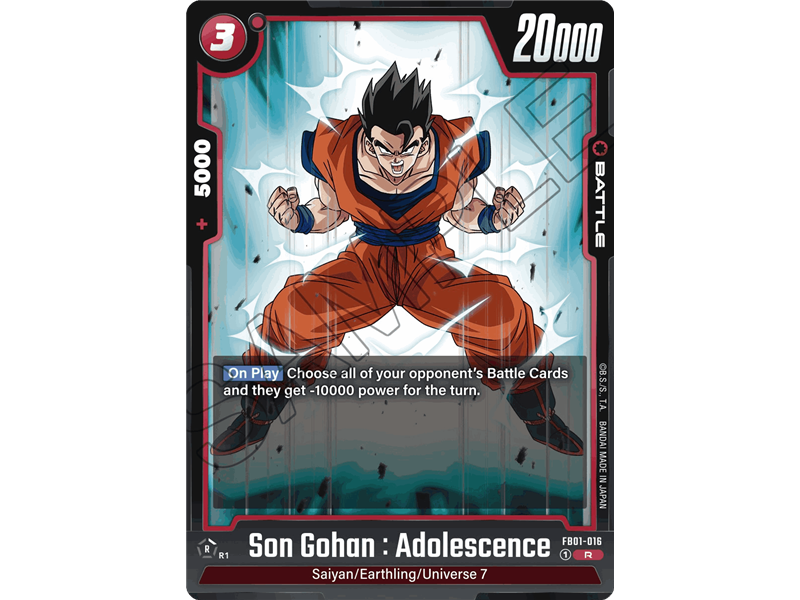 Son Gohan : Adolescence (Rare)