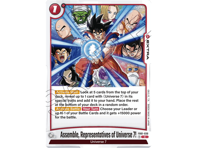 Assemble, Representatives of Universe 7 (Common)