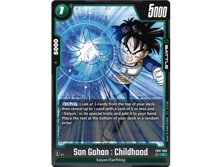 Son Gohan : Childhooh (Common)