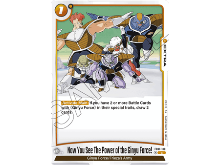 Now You See The Power of the Ginyu Force! (Common)