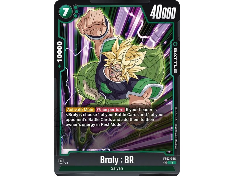 Broly : BR (Rare)