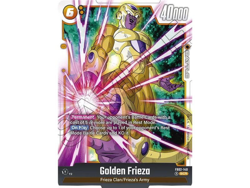 Golden Frieza (Secret Rare)