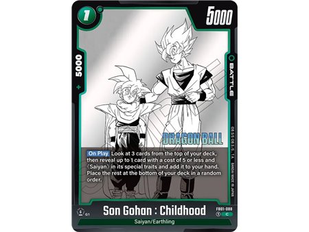 Son Gohan : Childhood (Common)
