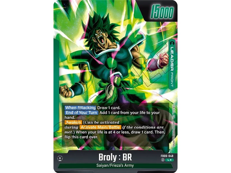 Broly  : BR (Alternate Art)