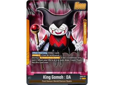 King Gomah : DA (Leader)