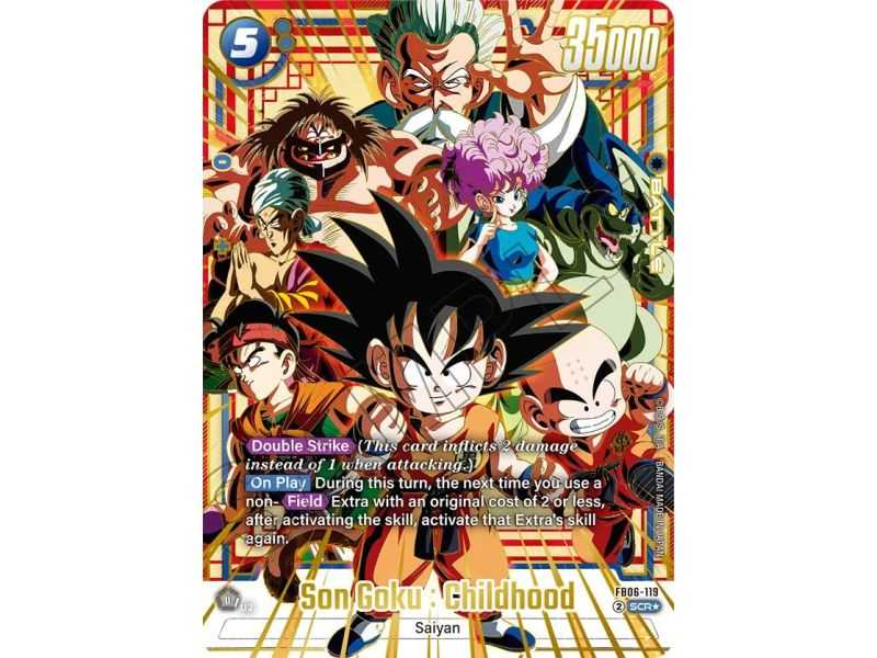 Son Goku : Childhood (Super Alternate Art) – FB06 Rivals Clash | Carta DRAGON BALL en México