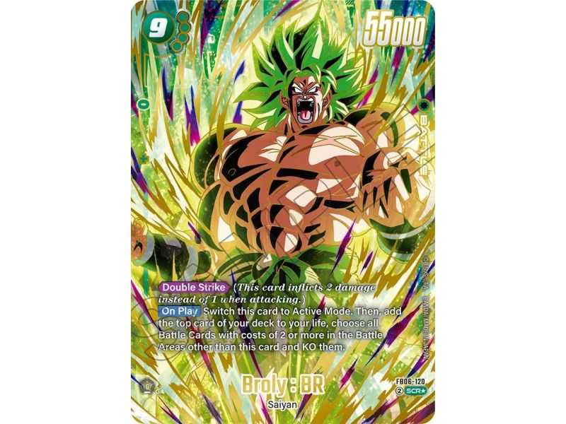 Broly : BR (Alternate Art) – FB06 Rivals Clash | Carta DRAGON BALL en México