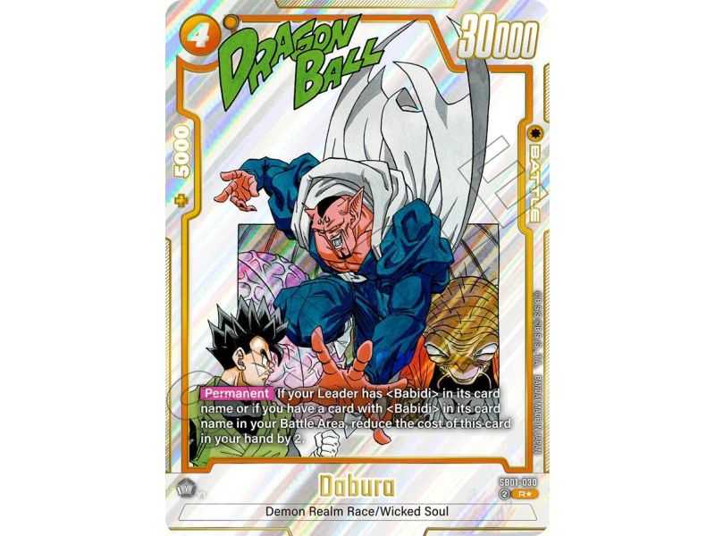 Dabura (Alternate Art) – SB01 Manga Booster | Carta DRAGON BALL en México