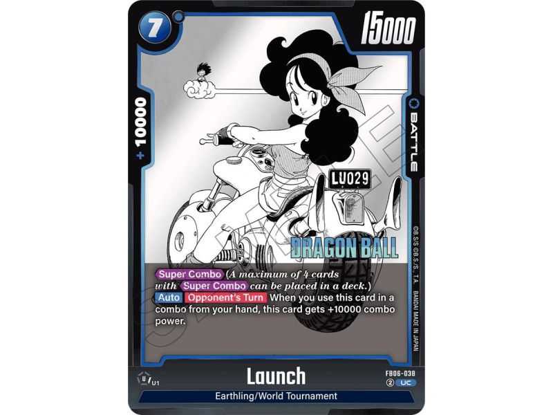 Launch (Uncommon) – SB01 Manga Booster | Carta DRAGON BALL en México