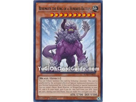 Behemoth the King of a Hundred Battles (Super Rare)