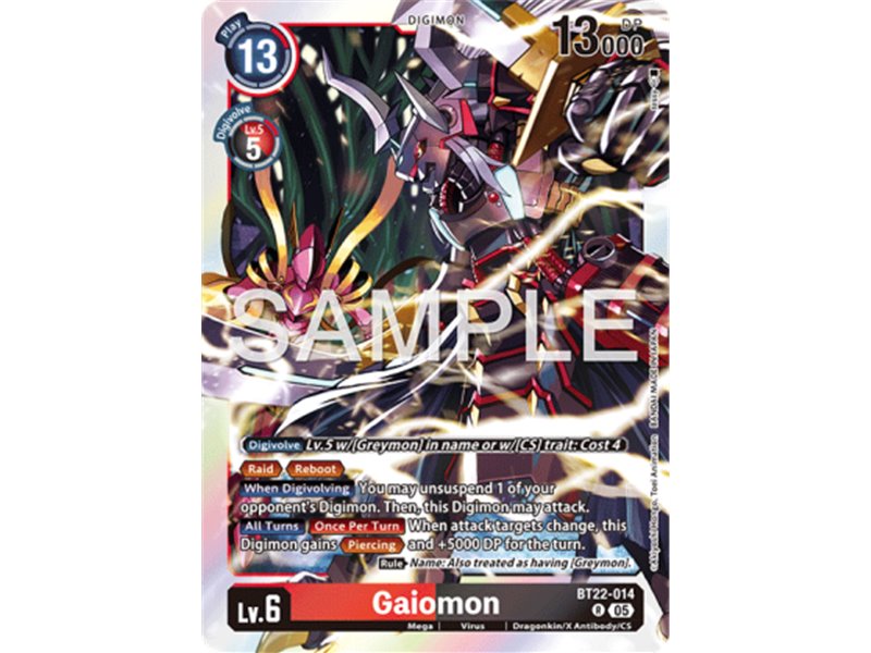 Gaiomon (Rare)