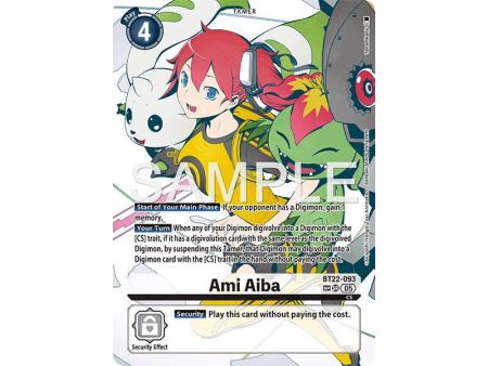 Ami Aiba (SP) – BT22 Cyber Eden | Carta DIGIMON en México