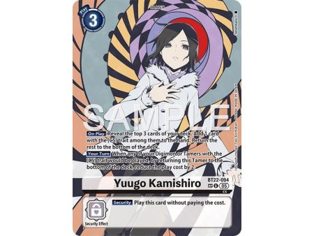 Yuugo Kamishiro (SP) – BT22 Cyber Eden | Carta DIGIMON en México