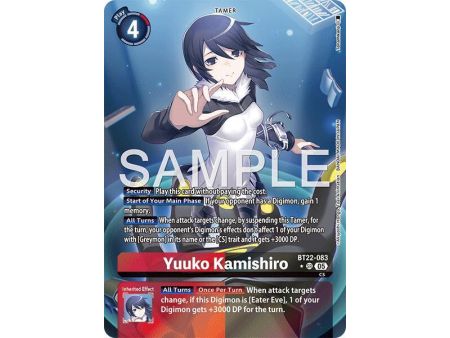 Yuuko Kamishiro (Alternate Art) – BT22 Cyber Eden | Carta DIGIMON en México