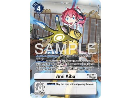 Ami Aiba (Alternate Art) – BT22 Cyber Eden | Carta DIGIMON en México
