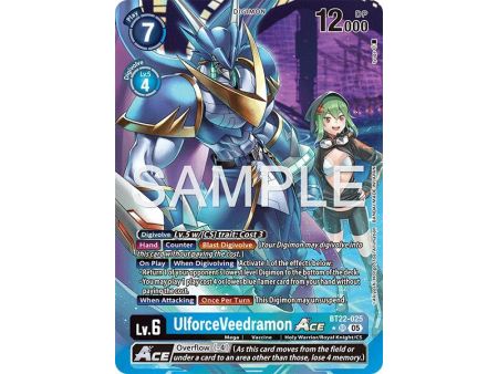 UlforceVeedramon ACE (Alternate Art) – BT22 Cyber Eden | Carta DIGIMON en México