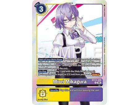 Mirei Mikagura (Rare) – BT22 Cyber Eden | Carta DIGIMON en México