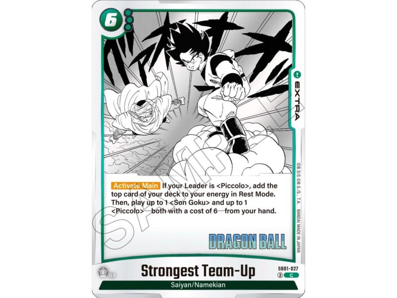 Strongest Team-Up (Common) – SB01 Manga Booster | Carta DRAGON BALL en México