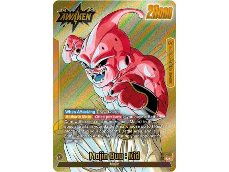 Majin Buu : Evil (Leader) (Gold) – SB01 Manga Booster | Carta DRAGON BALL en México