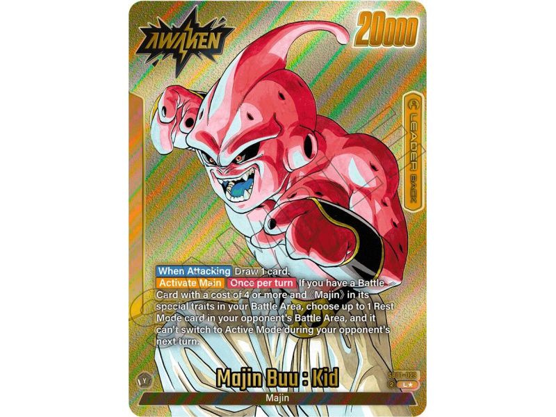 Majin Buu : Evil (Leader) (Gold) – SB01 Manga Booster | Carta DRAGON BALL en México