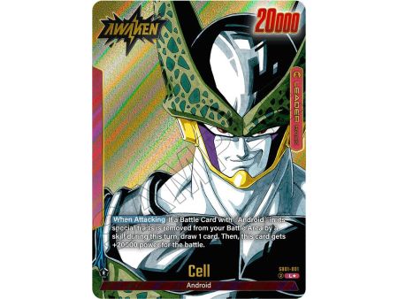 Cell (Leader) (Gold) – SB01 Manga Booster | Carta DRAGON BALL en México