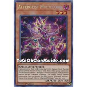 Altergeist Multifaker (Prismatic Secret Rare) – 2019 Gold Sarcophagus Mega Pack | Carta YUGIOH en México