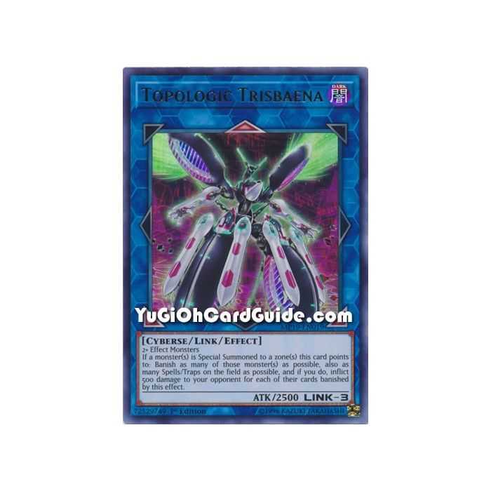 Topologic Trisbaena (Ultra Rare) – 2019 Gold Sarcophagus Mega Pack | Carta YUGIOH en México