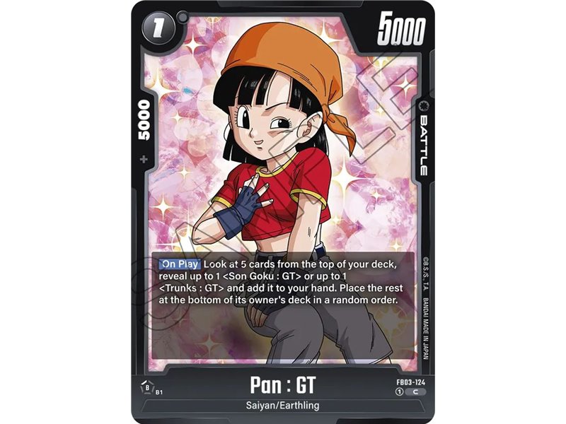 Pan : GT (Common)