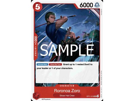 Roronoa Zoro (Uncommon)
