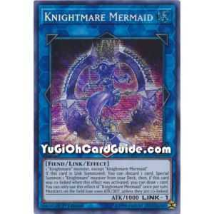 Knightmare Mermaid (Prismatic Secret Rare) – 2019 Gold Sarcophagus Mega Pack | Carta YUGIOH en México