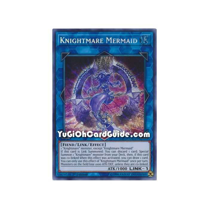 Knightmare Mermaid (Prismatic Secret Rare) – 2019 Gold Sarcophagus Mega Pack | Carta YUGIOH en México