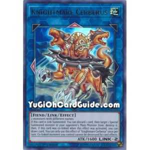 Knightmare Cerberus (Ultra Rare) – 2019 Gold Sarcophagus Mega Pack | Carta YUGIOH en México