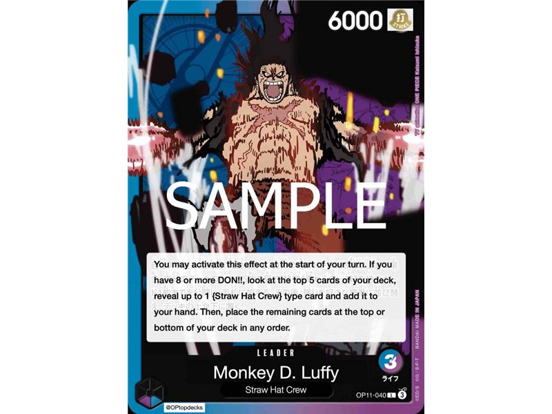 Monkey.D.Luffy (Leader)