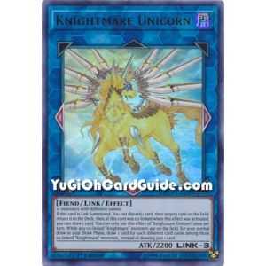 Knightmare Unicorn (Ultra Rare) – 2019 Gold Sarcophagus Mega Pack | Carta YUGIOH en México