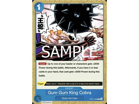 Gum-Gum King Cobra (Common)