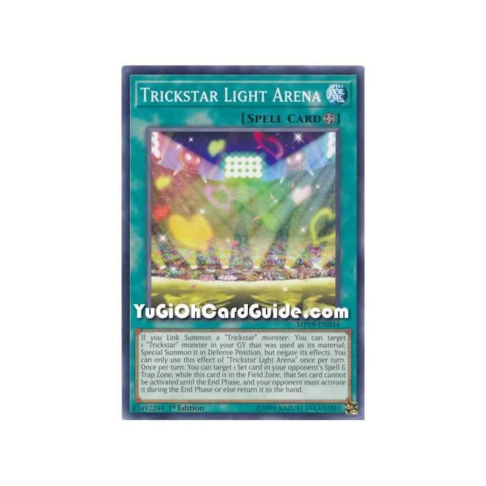 Trickstar Light Arena (Common) – 2019 Gold Sarcophagus Mega Pack | Carta YUGIOH en México