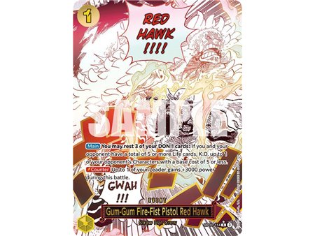 Gum-Gum Fire-Fist Pistol Red Hawk (Alternate Art)