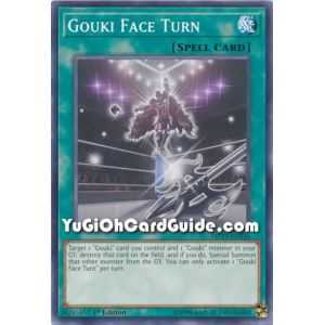 Gouki Face Turn (Common) – 2019 Gold Sarcophagus Mega Pack | Carta YUGIOH en México