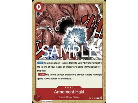 Color of Arms Haki (Common)