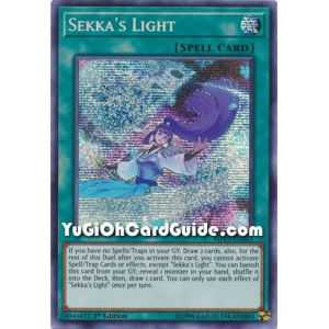 Sekka's Light (Prismatic Secret Rare) – 2019 Gold Sarcophagus Mega Pack | Carta YUGIOH en México