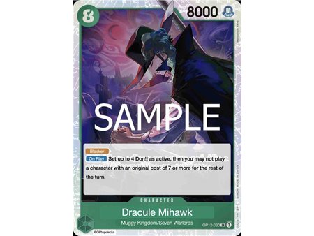 Dracule Mihawk (Super Rare)