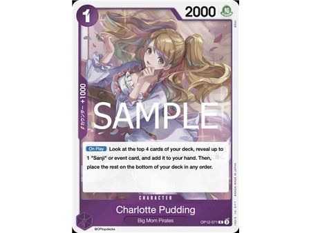 Charlotte Pudding (Rare)