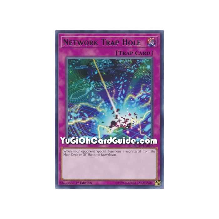 Network Trap Hole (Rare) – 2019 Gold Sarcophagus Mega Pack | Carta YUGIOH en México
