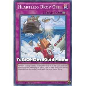 Heartless Drop Off (Common) – 2019 Gold Sarcophagus Mega Pack | Carta YUGIOH en México