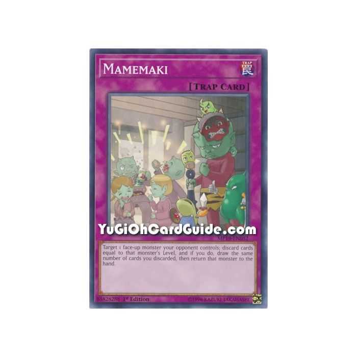 Mamemaki (Common) – 2019 Gold Sarcophagus Mega Pack | Carta YUGIOH en México